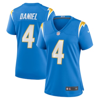 womens nike chase daniel powder blue los angeles chargers ga